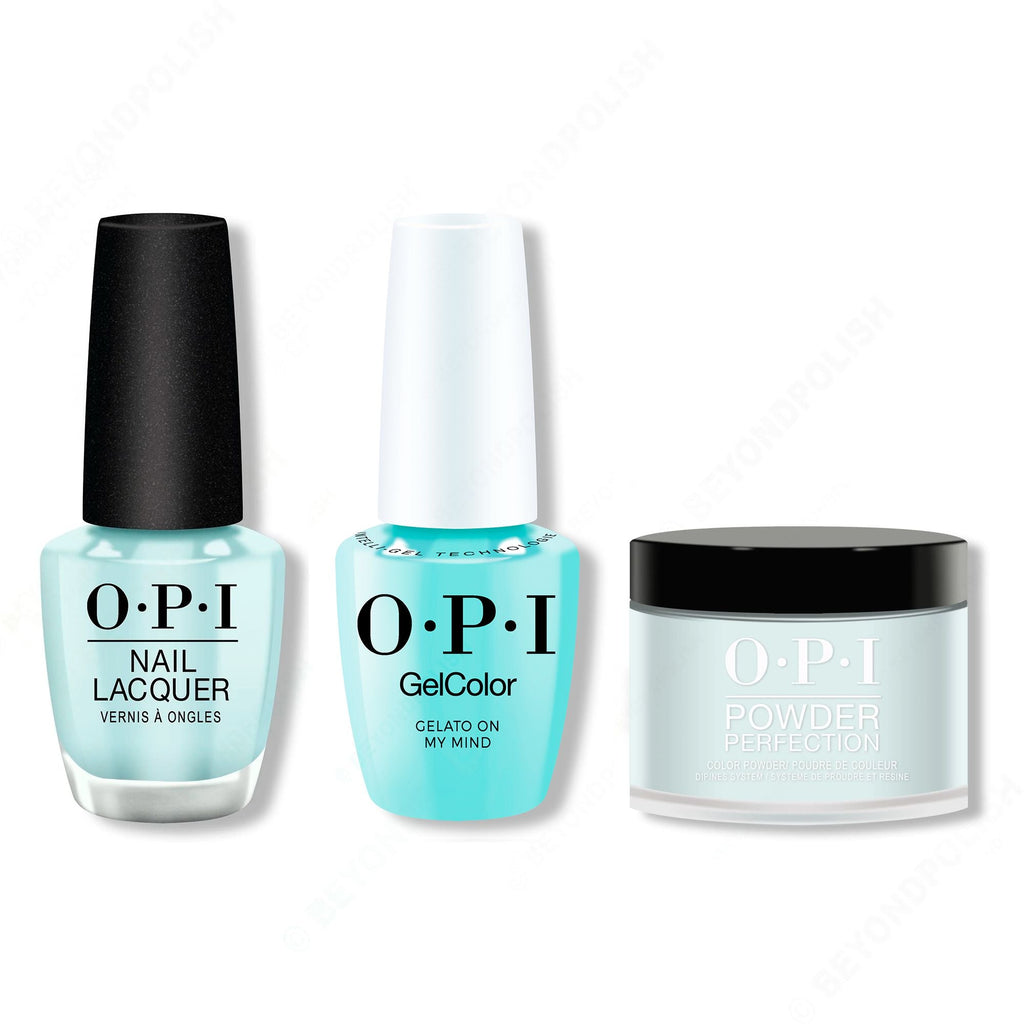 OPI - Intelli-Gel, Lacquer & Dip Combo - Gelato On My Mind - Long Lasting Formula