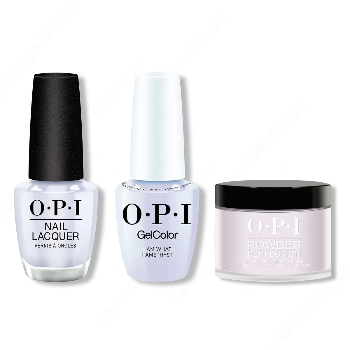 OPI - Intelli-Gel, Lacquer & Dip Combo - I Am What I Amethyst - Long Lasting Formula