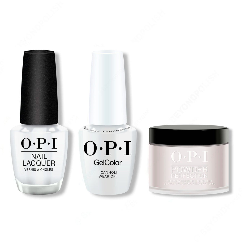 OPI - Intelli-Gel, Lacquer & Dip Combo - I Cannoli Wear Opi - Long Lasting Formula
