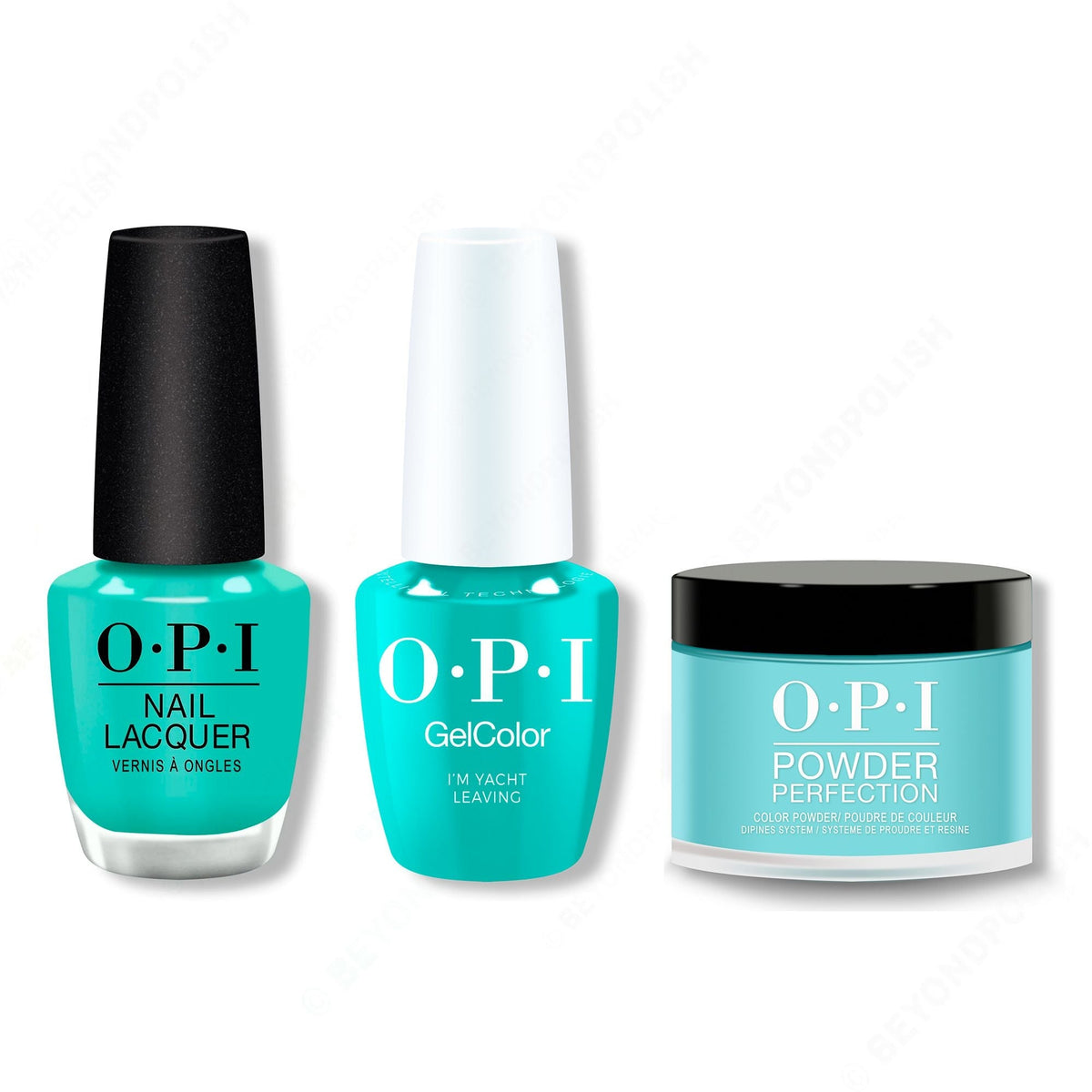 OPI - Intelli-Gel, Lacquer & Dip Combo - I'm Yacht Leaving - Long Lasting Formula