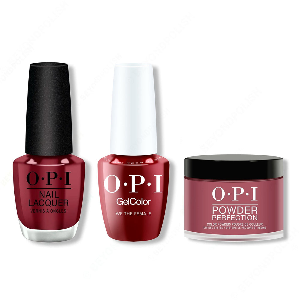 OPI - Intelli-Gel, Lacquer & Dip Combo - We The Female - Long Lasting Formula