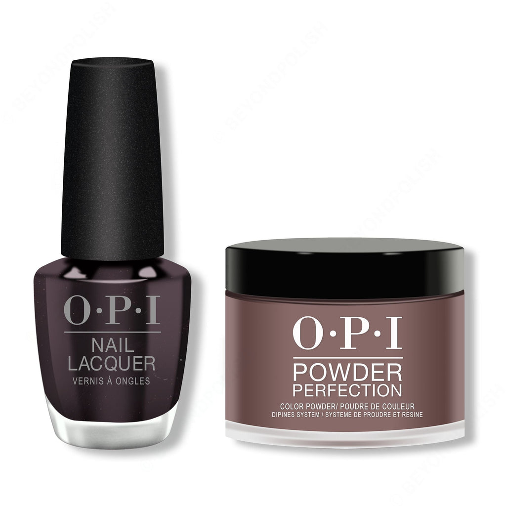 OPI - Lacquer & Dip Combo - Black Cherry Chutney - Long Lasting Formula