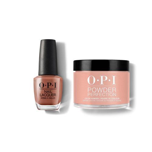 OPI - Lacquer & Dip Combo - Chocolate Mousse - Long Lasting Formula