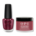 OPI - Lacquer & Dip Combo - Malaga Wine - Long Lasting Formula