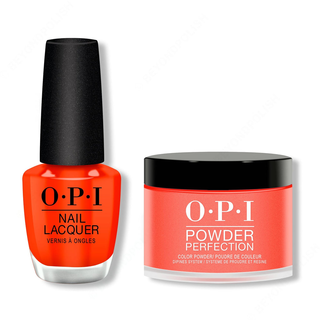 OPI - Lacquer & Dip Combo - Rust & Relaxation - Long Lasting Formula