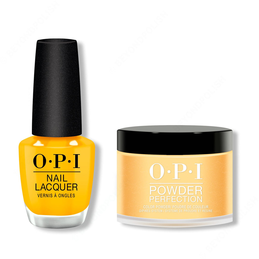 OPI - Lacquer & Dip Combo - Sun, Sea, and Sand in My Pants - Long Lasting Formula
