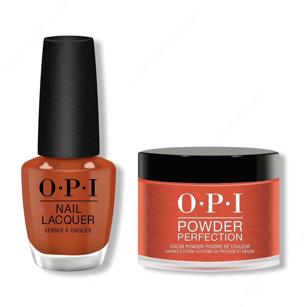 OPI - Lacquer & Dip Combo - Suzi Needs a Loch-smith - Long Lasting Formula