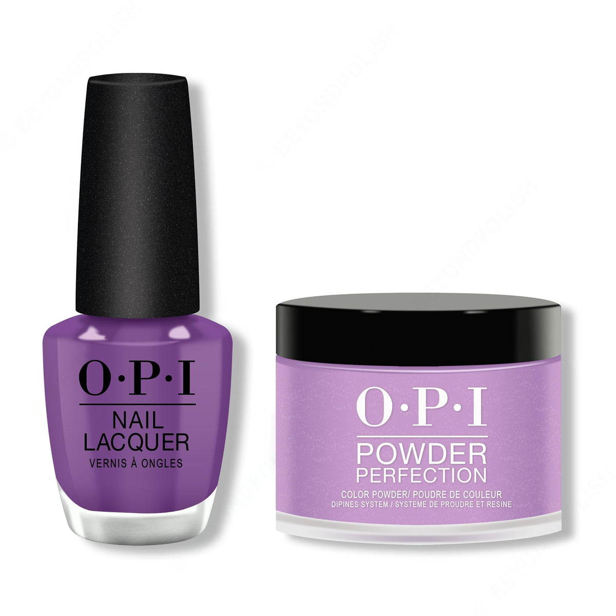 OPI - Lacquer & Dip Combo - Violet Visionary - Long Lasting Formula