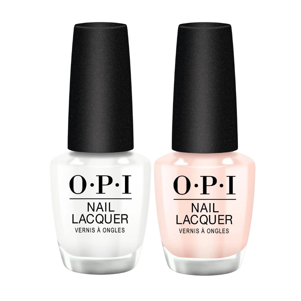 OPI Lacquer Set - Bubble Bath & Funny Bunny 2-Pc Set - Long Lasting Formula