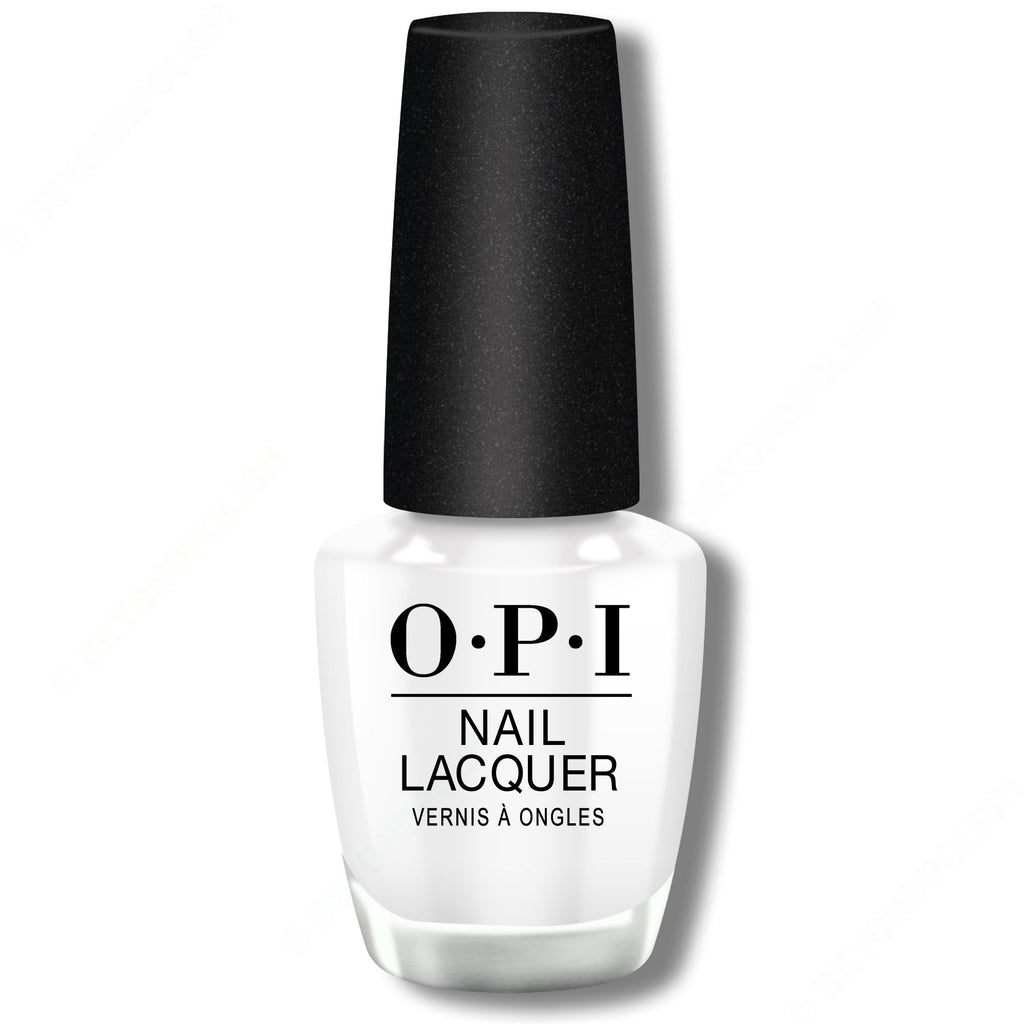 OPI Nail Lacquer - Alpine Snow 0.5 oz - Long Lasting Formula