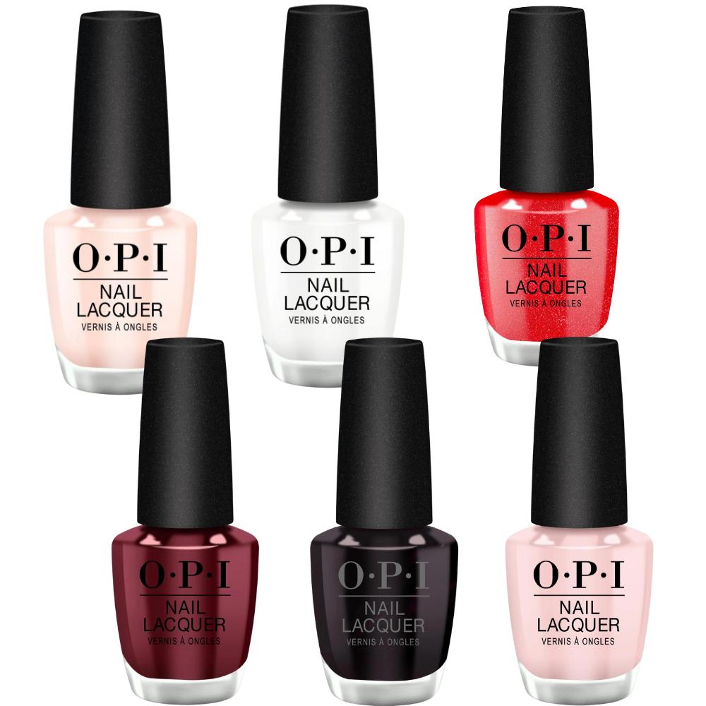 OPI - Nail Lacquer Best Sellers 6-Pc Set - Long Lasting Formula