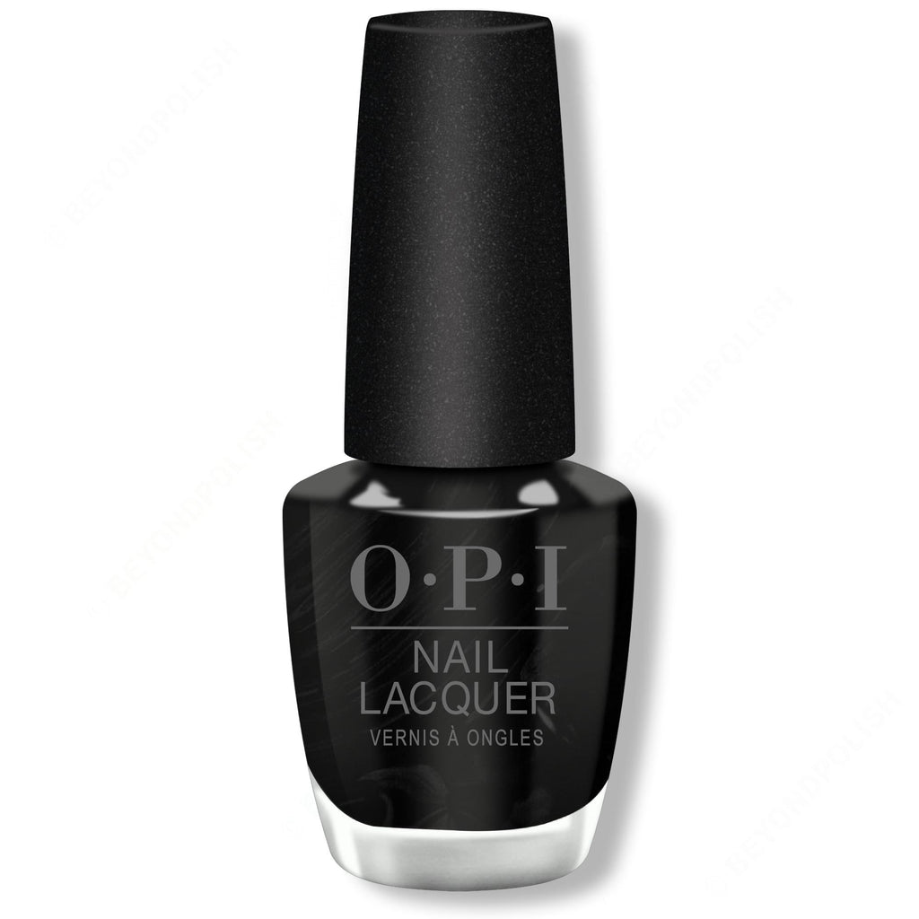 OPI Nail Lacquer - Black Onyx 0.5 oz - Long Lasting Formula
