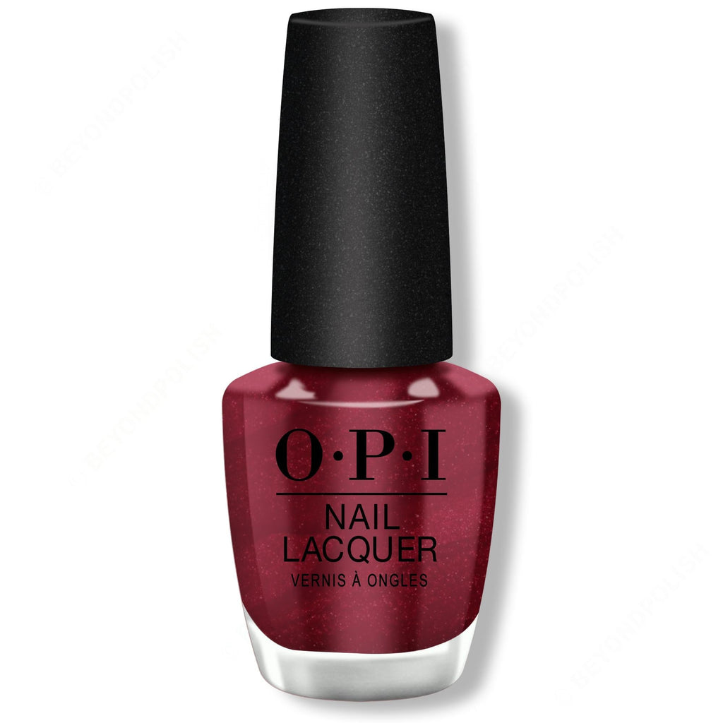 OPI Nail Lacquer - Bogota Blackberry 0.5 oz - Long Lasting Formula