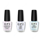 OPI - Nail Lacquer Combo - Base, Top & Air We Go - Long Lasting Formula