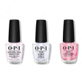 OPI - Nail Lacquer Combo - Base, Top & Aphrodite's Pink Nightie 0.5 oz - Long Lasting Formula