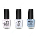 OPI - Nail Lacquer Combo - Base, Top & Baggy Jean Baby - Long Lasting Formula