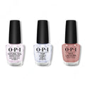 OPI - Nail Lacquer Combo - Base, Top & Barefoot in Barcelona 0.5 oz - Long Lasting Formula