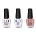 OPI - Nail Lacquer Combo - Base, Top & Barefoot in Barcelona 0.5 oz - Long Lasting Formula