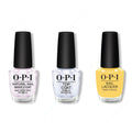 OPI - Nail Lacquer Combo - Base, Top & (Bee)Ffr - Long Lasting Formula