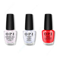 OPI - Nail Lacquer Combo - Base, Top & Big Apple Energy - OPIcons Spring 2026 - Long Lasting Formula