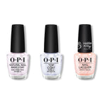 OPI - Nail Lacquer Combo - Base, Top & Big Celebration - Long Lasting Formula