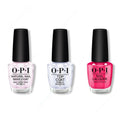 OPI - Nail Lacquer Combo - Base, Top & Blame the Mistletoe - Long Lasting Formula