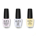 OPI - Nail Lacquer Combo - Base, Top & Buttafly - Long Lasting Formula