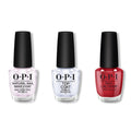 OPI - Nail Lacquer Combo - Base, Top & CD Rom-antic - Long Lasting Formula