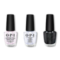 OPI - Nail Lacquer Combo - Base, Top & Cave The Way - Long Lasting Formula