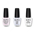 OPI - Nail Lacquer Combo - Base, Top & Chill 'Em With Kindness - Long Lasting Formula