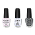OPI - Nail Lacquer Combo - Base, Top & Clean Slate - Long Lasting Formula