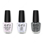 OPI - Nail Lacquer Combo - Base, Top & Clean Slate - Long Lasting Formula