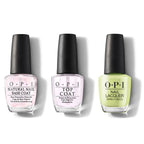 OPI - Nail Lacquer Combo - Base, Top & Clear Your Cash - Long Lasting Formula