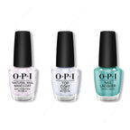 OPI - Nail Lacquer Combo - Base, Top & Closer Than You Might Belem 0.5 oz - Long Lasting Formula