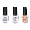 OPI - Nail Lacquer Combo - Base, Top & Crawfishin' for a Compliment 0.5 oz - Long Lasting Formula