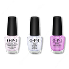 OPI - Nail Lacquer Combo - Base, Top & Don't Wait. Create. - Long Lasting Formula