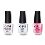 OPI - Nail Lacquer Combo - Base, Top & Dopa-mani - Long Lasting Formula