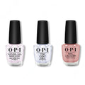 OPI - Nail Lacquer Combo - Base, Top & Dulce de Leche 0.5 oz - Long Lasting Formula