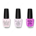 OPI - Nail Lacquer Combo - Base, Top & Feelin' Libra-ted - Long Lasting Formula