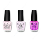 OPI - Nail Lacquer Combo - Base, Top & Feelin' Libra-ted - Long Lasting Formula