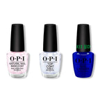 OPI - Nail Lacquer Combo - Base, Top & Fiyero's My Mani - Long Lasting Formula
