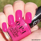 OPI - Nail Lacquer Combo - Base, Top & Follow Your Heart - Long Lasting Formula