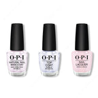OPI - Nail Lacquer Combo - Base, Top & From Dusk til Dune - Long Lasting Formula