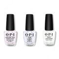 OPI - Nail Lacquer Combo - Base, Top & Funny Bunny 0.5 oz - Long Lasting Formula