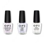 OPI - Nail Lacquer Combo - Base, Top & Funny Bunny 0.5 oz - Long Lasting Formula