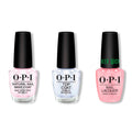 OPI - Nail Lacquer Combo - Base, Top & Ga-Linda - Long Lasting Formula