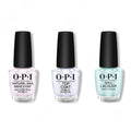 OPI - Nail Lacquer Combo - Base, Top & Gelato on My Mind 0.5 oz - Long Lasting Formula