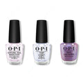 OPI - Nail Lacquer Combo - Base, Top & Grape Escape - Long Lasting Formula
