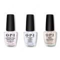OPI - Nail Lacquer Combo - Base, Top & Hands in the Clouds - Long Lasting Formula