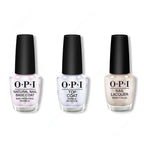 OPI - Nail Lacquer Combo - Base, Top & Hands in the Clouds - Long Lasting Formula